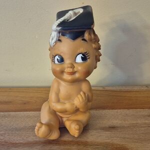 Vintage Bonnytex Vinyl Graduation Baby Bank